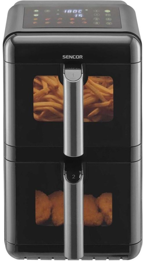 Sencor Dual Vita Fryer - 11 L - 3000 W - 10 Pre-set programs